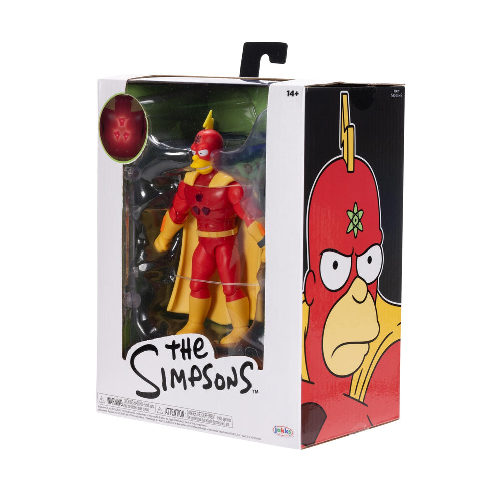 The Simpsons Radioactive Man collect-them-all promo invites adding figures to the set.