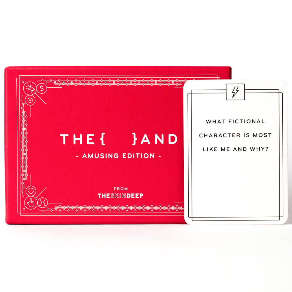 The Skin Deep Amusing Edition family and friends game night setup for bonding