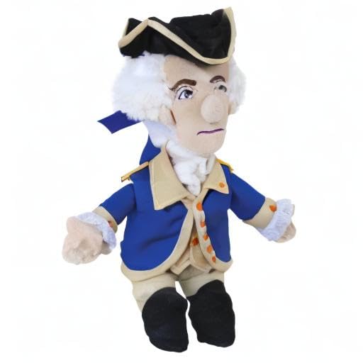 The Unemployed Philosophers Guild George Washington Little Thinker with removable tag—versatile gift and history keepsake.