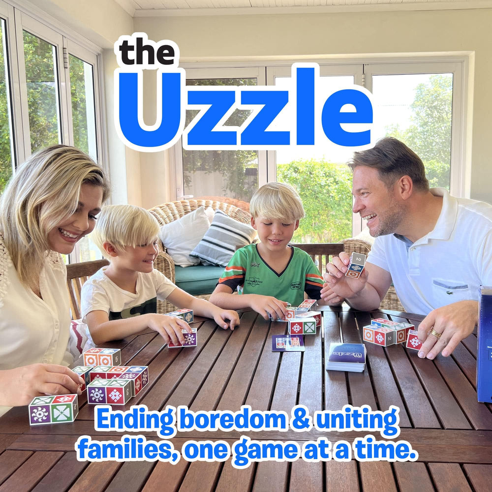 The Uzzle 3.0 helps develop problem-solving and cognitive skills during play.