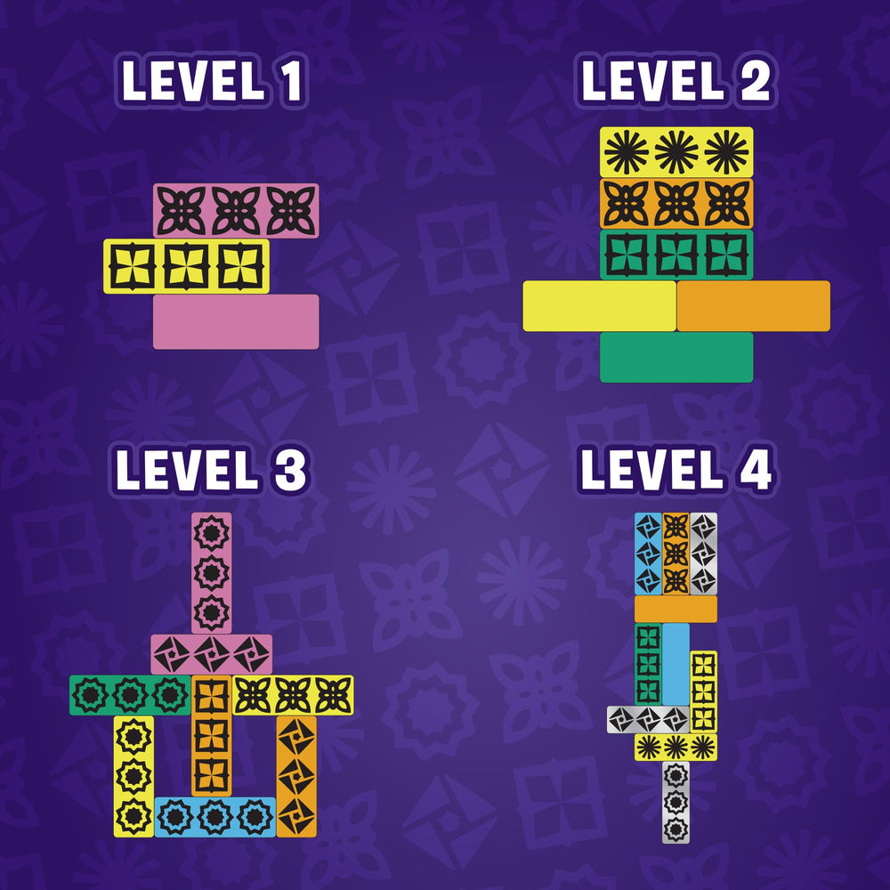 The Uzzle Blockwork travel-friendly packaging perfect for on-the-go games