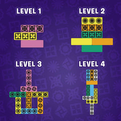 The Uzzle Blockwork travel-friendly packaging perfect for on-the-go games