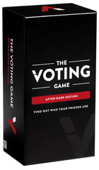The Voting Game After Dark Edition box front, party starter for your gatherings