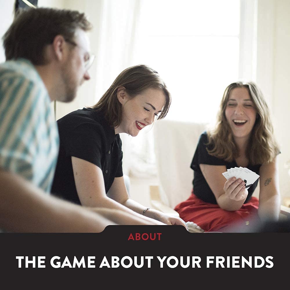 The Voting Game After Dark Edition players around table sharing stories
