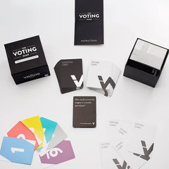 The Voting Game story sharing after votes deepens connections.