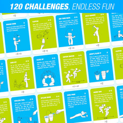The World Game Super Skills challenge cards drive quick, exciting competitions.