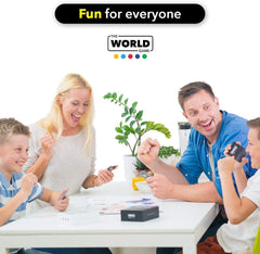 The World Game travel-friendly setup invites road-trip learning with portable, social play.