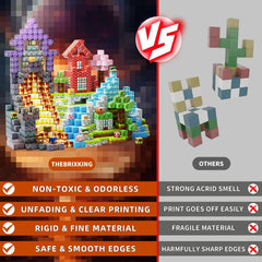 THEBRIXKING crystal caverns blocks inspire colorful, detailed builds and teamwork.