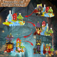 THEBRIXKING forest mine builds support storytelling and group collaboration.