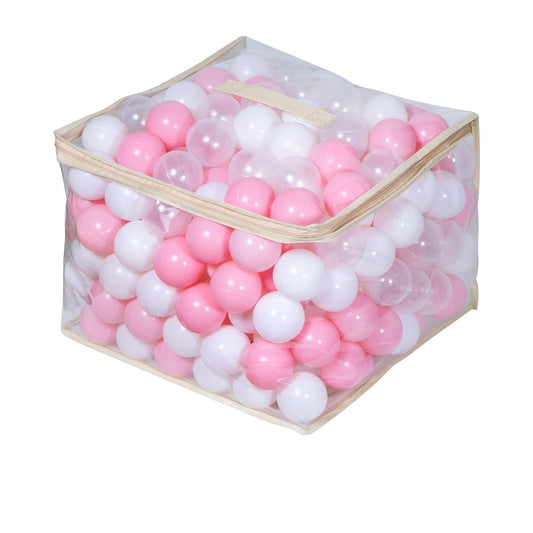 Thenese pink ball pit balls pack of 100 ready for indoor playtime