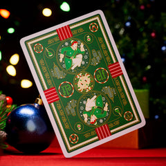 theory11 Elf Playing Cards wrap, gift-ready holiday presentation