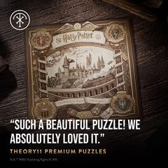theory11 Hogwarts Castle assembled puzzle for display and collection