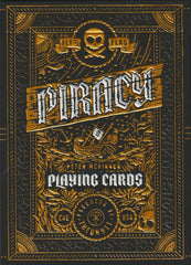 theory11 Piracy premium playing cards with dual gold and silver foil for a luxurious gaming experience