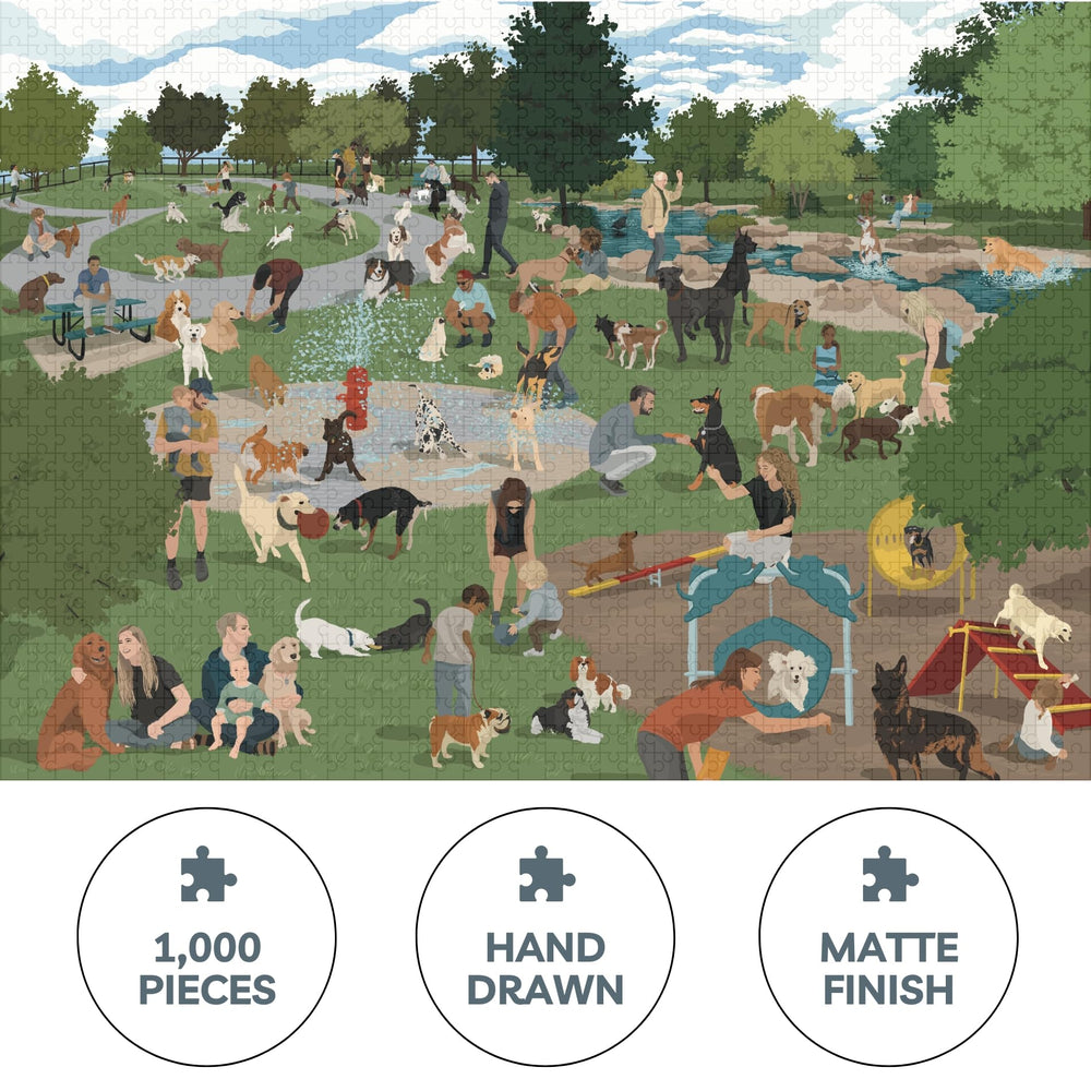 Theo's Puzzles 1000-piece assembly highlights precise interlocking for a smooth puzzle experience.