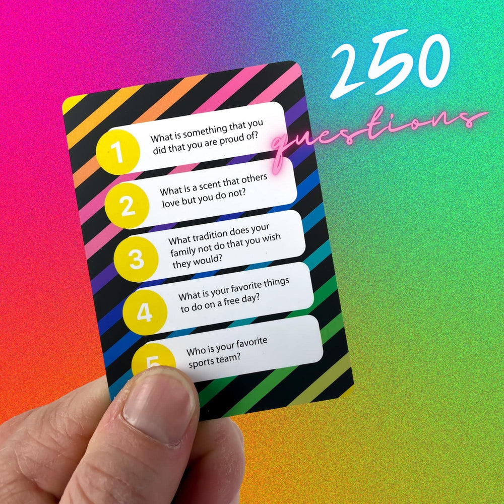 Therapy U Connect More question cards fueling 300+ prompts for meaningful chats.