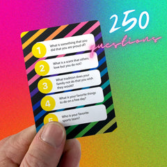 Therapy U Connect More question cards fueling 300+ prompts for meaningful chats.