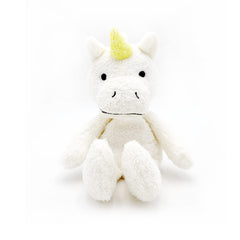 Thermal-Aid Juno the Unicorn kid-friendly design comforts children.
