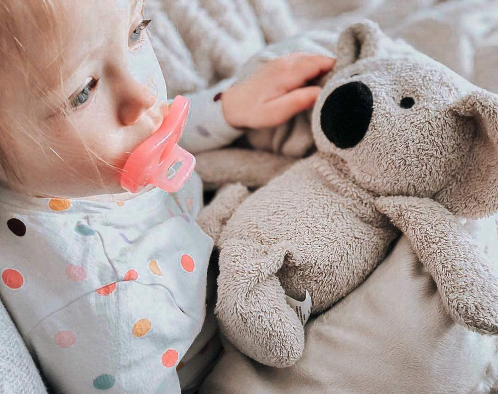 Olli Koala kid-friendly design offers comforting temperature therapy for children.
