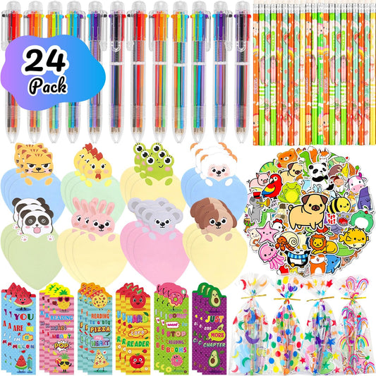 Thesixowls multicolor pens brighten a birthday goodie bag for creative play