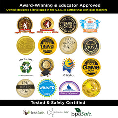 Think Tank Scholar jumbo-sized cards enhance word identification and practice.