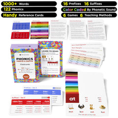 Think Tank Scholar phonics flashcards bulk pack features durable laminated cards for classrooms