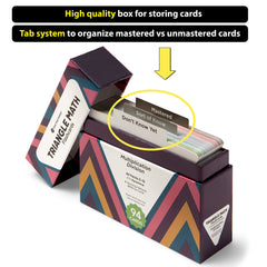 Think Tank Scholar triangle flashcards teaching methods and usage instructions included