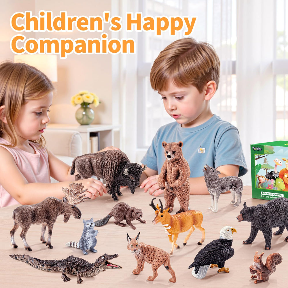 THINKBAY moose figurine encourages imaginative adventures and display.