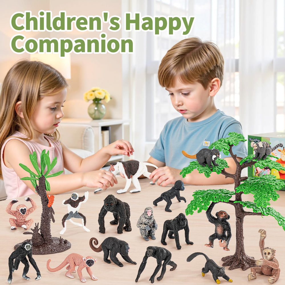 THINKBAY red-handed tamarin figure enhances tiny world scenes and parties