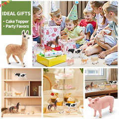 THINKBAY alpaca figurine inspires gentle, cozy storytelling and friendship play.