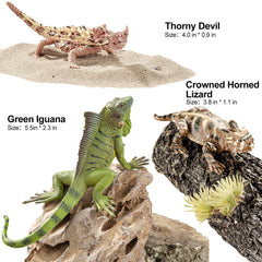 ThinkBay Frilled Lizard figure for storytelling and tactile exploration