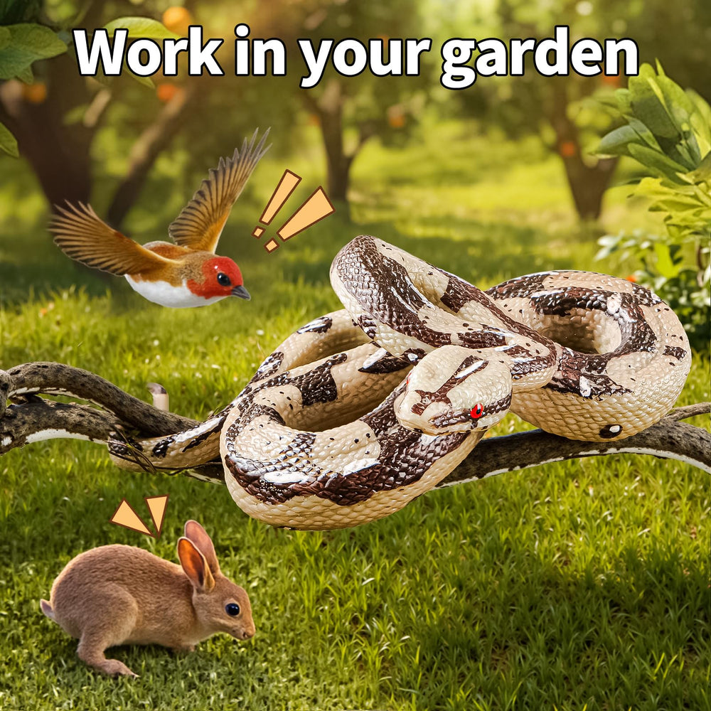 ThinkBay Halloween decoration idea with realistic reptiles to spark conversation.