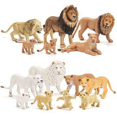 ThinkBay lion family figures decorate birthdays and jungle-themed parties.