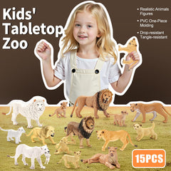 ThinkBay durable lion toppers suitable for kids' crafts.