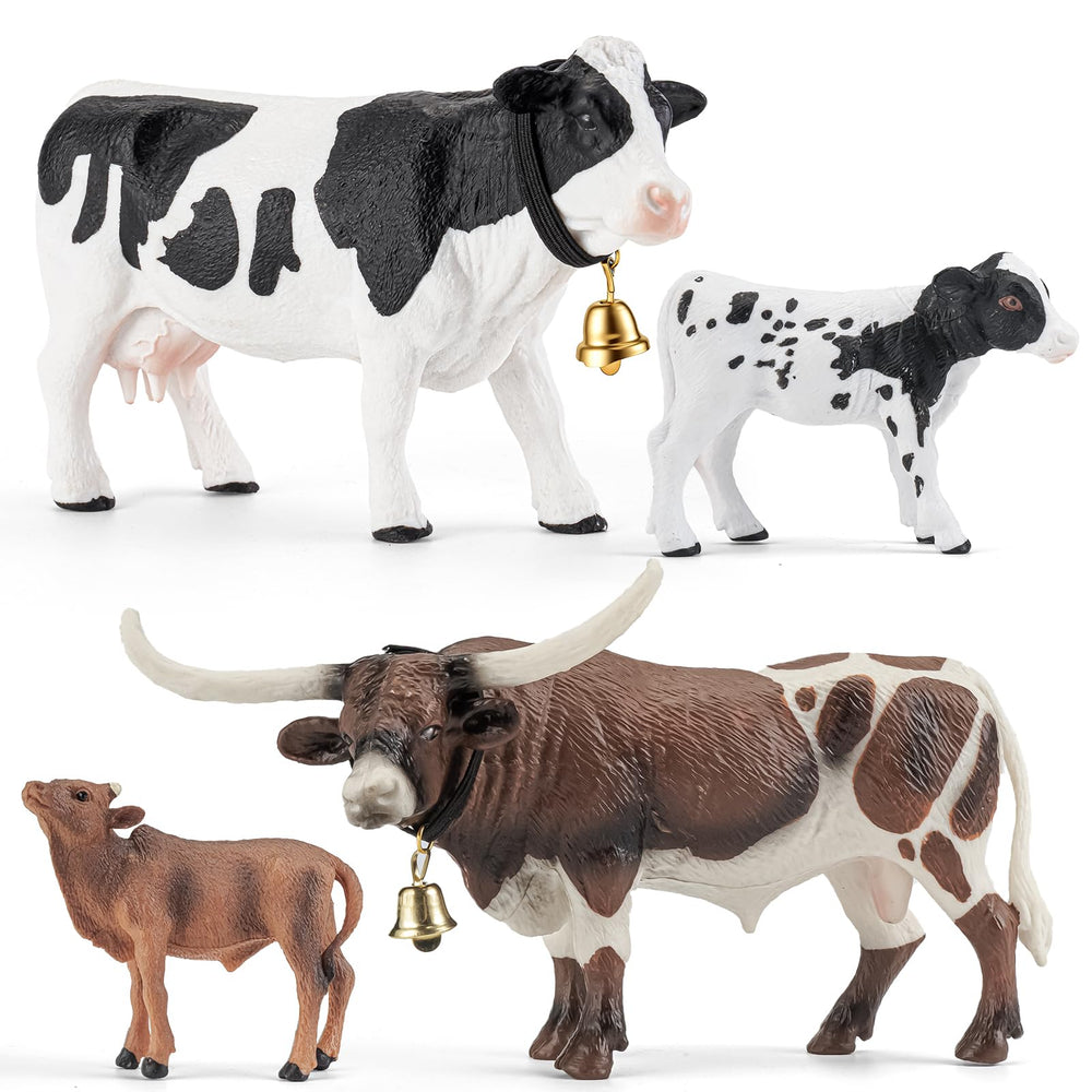 ThinkBay Texas Longhorn bull figurine for imaginative play and learning