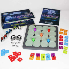 ThinkFun Hacker challenge booklet with 120 puzzles for progression.