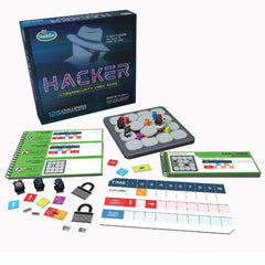 ThinkFun Hacker control panel enables quick setup and play.