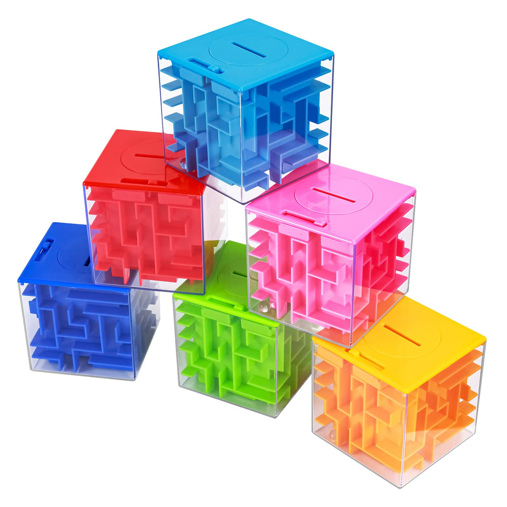 ThinkMax Money Maze blue box shows patience in a rewarding puzzle.