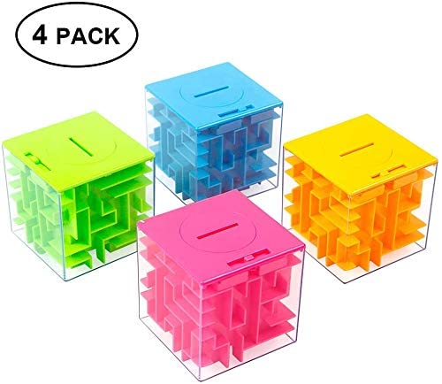 ThinkMax Money Maze Green Box engages hands-on problem solving and fine motor skills.