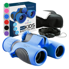 Think Peak binoculars for kids with compact design, easy to grip during nature walks.