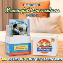ThinkPsych Golden Memories family-sharing setup supports bonding during gatherings.