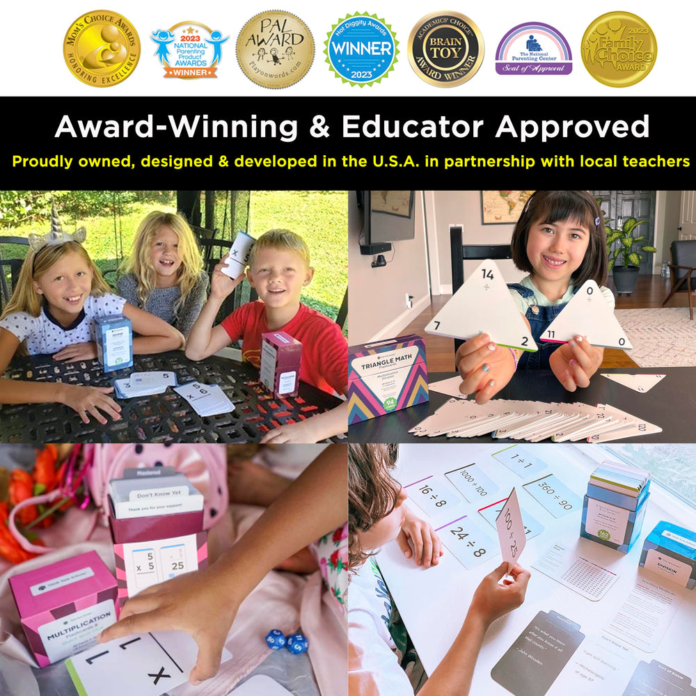 Think Tank Scholar division jumbo cards support step-by-step practice.