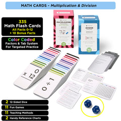 Think Tank Scholar triangle math cards aid visual learners.