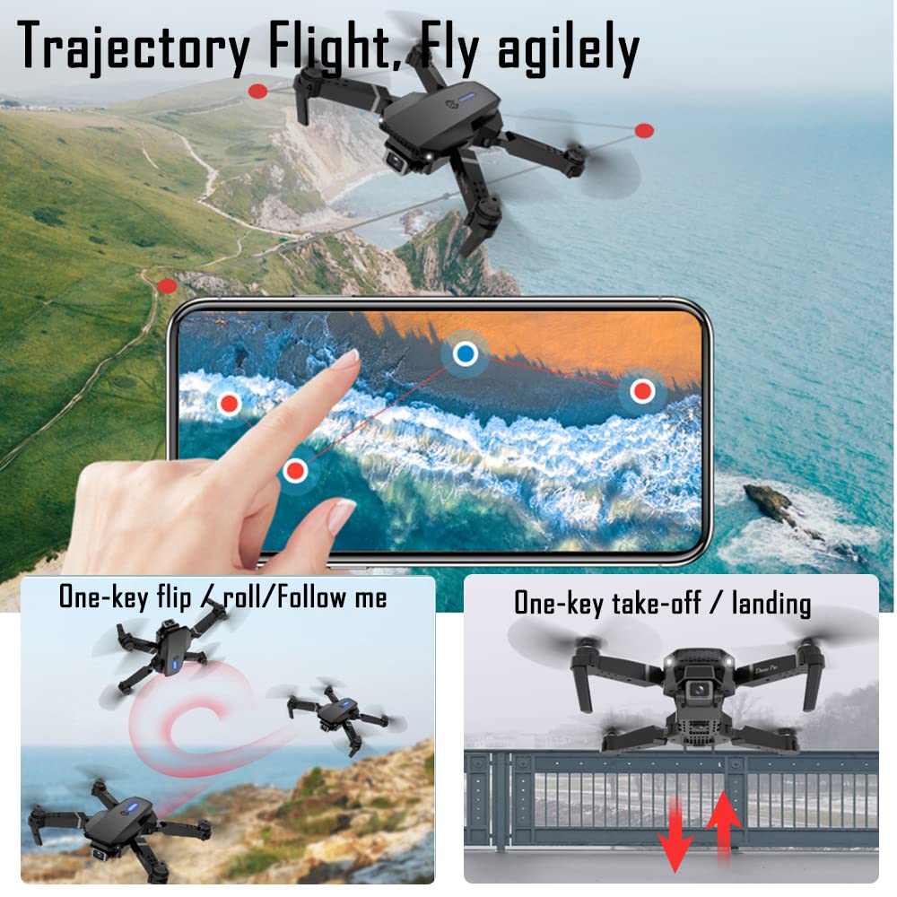 THOAML E88 gesture control enables hands-free selfies and quick shots