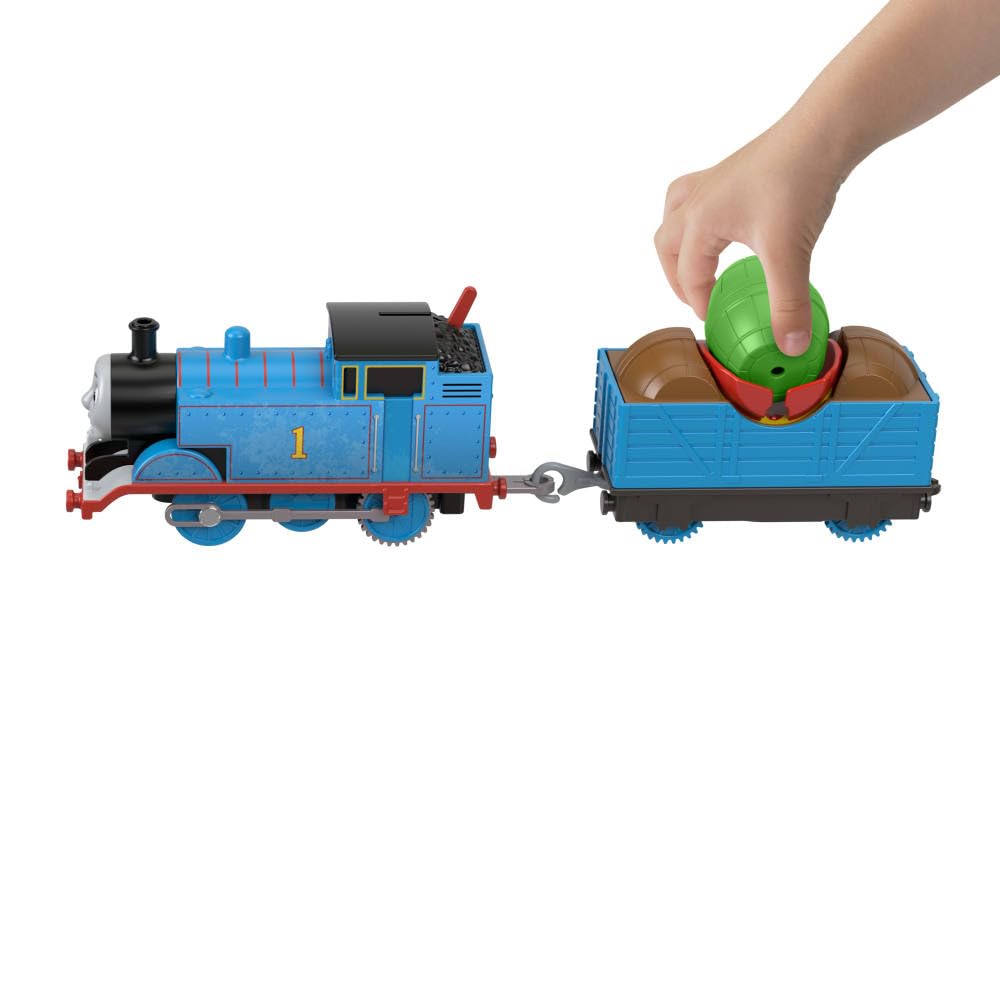 Thomas & Friends 18 feet track layout demonstrates expansive pretend rail world.