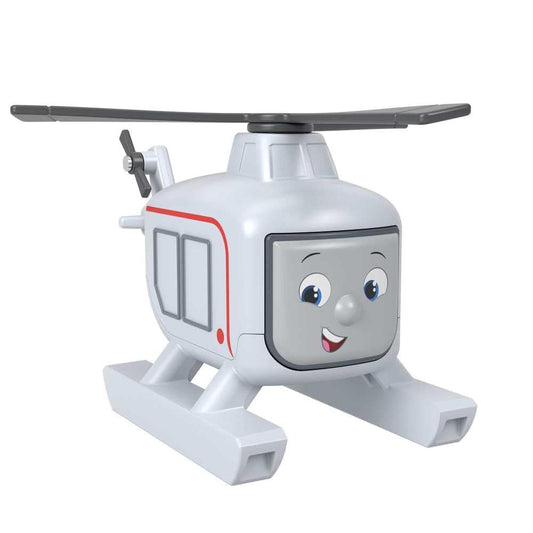 Thomas & Friends Harold metal engine push-along for preschool track play.