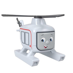Thomas & Friends Harold metal engine push-along for preschool track play.