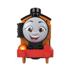 Thomas & Friends Nia battery-powered engine with realistic sounds.