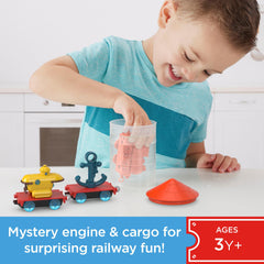 Thomas & Friends warm water reveal engine showing mystery character appearance.