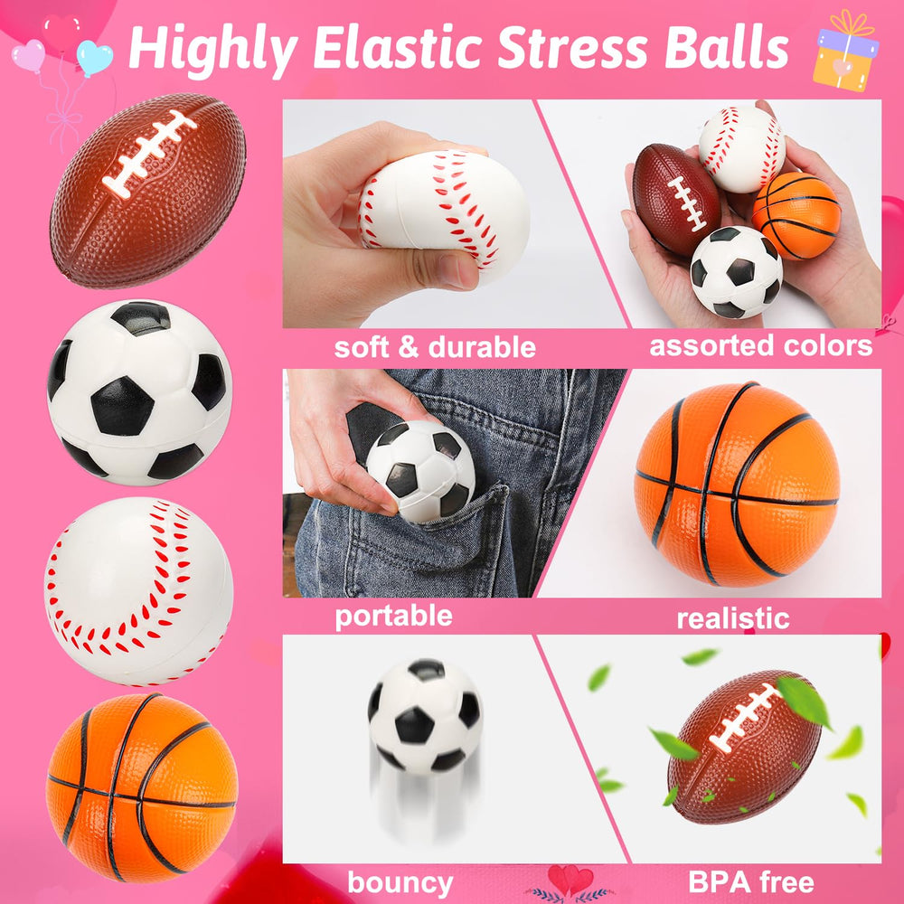Thremhoo football-stress-ball in bright colors for active play.