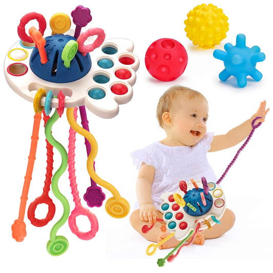 Thremhoo Montessori pull-string set boosts fine motor skills during playtime